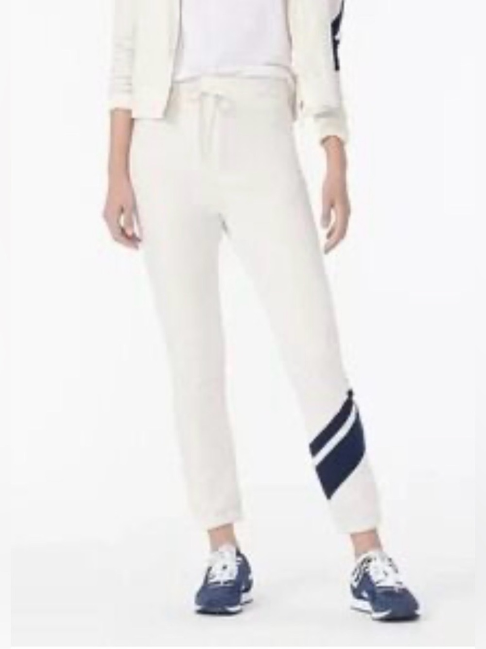 J. crew Vintage Cotton Joggers with Stripes size 3X GUC plus size